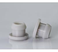 YKMYXZ, Tapones de goma de silicona de 2,5 a 50,207 mm, 10 tapones de sellado (gris, A 9,5 mm)