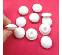 YKMYXZ, Tapones de goma de silicona de 9,5 mm, resistentes a altas temperaturas (negro, 9,5 mm, 20 unidades)