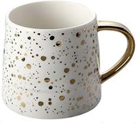YKMYXZ taza, Taza de café, taza leche, limón, artículos for el hogar, té con patrón cielo estrellado, tazas simples y creativas, regalo único(Blanc)