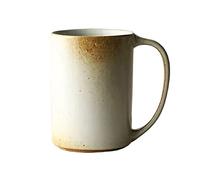 YKMYXZ taza, Taza de cerámica retro con tecnología horno, for el hogar, gran capacidad, 580 ml, for beber, for desayuno y la leche(Grey)
