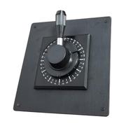 YKMYXZ, Varilla de empuje marina serie SMC182A, amortiguación de fricción, posicionamiento, timón, reloj de automóvil, manija de control eléctrico, maniobra segura(Dual Signal Same Direction,±80°)