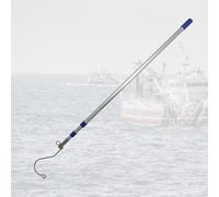 YKMYXZ, Varilla de Rescate de Agua de Longitud Ajustable for atracar embarcaciones, Rescate acuático, Empuje y tracción de Carga, Postes telescópicos de Aluminio(Style a,300cm/9.8ft)