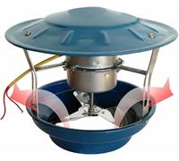 YKMYXZ Ventilador extractor de humos chimenea, eléctrico