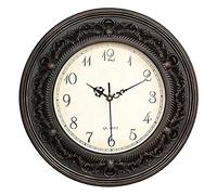 YKMYXZ Wall Clock， Reloj de Pared Cuarzo con Esqueleto Vintage Europeo for Sala Estar, Dormitorio, Cocina y jardín, 12,5 Pulgadas, Multicolor(B)