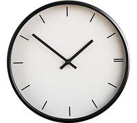 YKMYXZ Wall Clock， Reloj de Pared Cuarzo Metal for Sala Estar, Cocina, Oficina, Escuela, 30,5 x cm