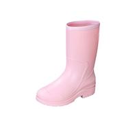 YKPAVV Short Rain for Womens Ankle Rainboot Garden Boot Ladies Rubber Outside Work with Comfort Outdoor Schuhe Damen Winter, Rosa., 37 EU