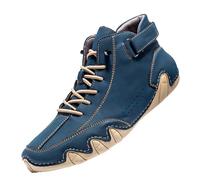 YKPAVV Zapatos de hombre talla 44 Nevova Zapatos para hombre Nevoldeck Invierno Zapatos ortopédicos Nevova Zapatos ortopédicos para hombres al aire libre Cómodo soporte ortopédico de arco fino, azul
