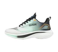 YKPAVV Zapatos Hombre Negro Suela de Cuero Mujer Zapatillas de Camino Hombre Zapatillas Deportivas Ligeras Tenis Deportes Caminar Zapatos Transpirables Zapatos Hombre La Trainer Negro, verde, 42 EU