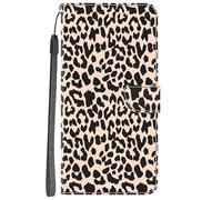 YKTO Funda de Cuero PU para Realme 9 Pro+,Piel Protectora Tapa Flip Case Parachoques Estampado de Leopardo Cartera Antigolpes Billetera Cuero para Realme 9 Pro+
