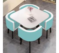 YKWLKJ Juego de Comedor Mesa Cuadrada y 4 Sillas, Mesa da Conferencias Recepción para Cocina, Comedor y Salón(DF35)