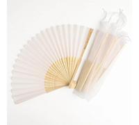 yky Abanicos de mano plegables personalizados, abanicos de boda personalizados para invitados, abanico de mano plegable grabado personalizado (100 unidades)