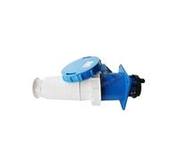 YKYNCJJT Conector a Prueba de explosiones aviación Impermeable Expuesto y Oculto Industrial Enchufe 3 núcleos 4 5 63A/125A IP67(3 Core 125A Concealed Seat Set)