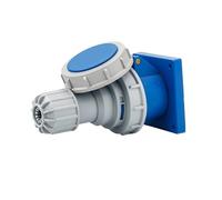YKYNCJJT Conector Industrial Impermeable Oculto de 3 Pines, 125 A, 200 V-250 V, 2P+E, 6H, IP67, IEC60309, for aviación e Industria