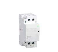 YKYNCJJT Contactor CA Modular 2P 40A 220V/230V 400V~ 50/60HZ for hogar y Hotel, con riel guía, 2NO