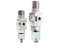 YKYNCJJT Filtro de Aire Separador Agua y Aceite Fuente Tipo AW30/40-04E con válvula reguladora presión Reductora(AW60-06G-B)
