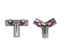 YKYNCJJT Válvula de compuerta Aire Acero Inoxidable HVAC, válvula retención motorizada eléctrica 125mm for Tubo ventilación conducto 5 Pulgadas, 220V, 24V, 12(T Type,DC 12V)