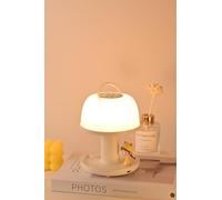 Ylatoial Lámpara de mesa LED, táctil inalámbrica, lámpara de noche USB, regulable y 4 temperaturas de color para dormitorio, salón, estudio