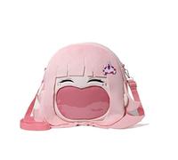 YLEAFUN Anime Komaeda Nagito Bolso de Hombro de Peluche Anime Nanami Chiaki Bolsa de Cosplay de Dibujos Animados Mochila de Felpa, Nanami Chiaki, 35*35cm