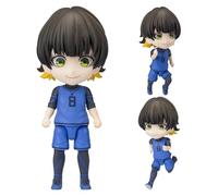 YLEAFUN Bachira Meguru Figura Anime PVC Modelo Bachira Meguru Figura Linda 9CM Figuras de Acción Dormitorio Mesa Decoración Adornos