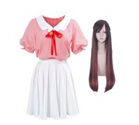 YLEAFUN Ichinose Chizuru Disfraz de Academia para cosplay de anime, Halloween, juego completo con pelucas, disfraz de Navidad, cómic, fiesta, juego completo de uniformes