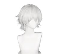 YLEAFUN Kaneki Ken Disfraz de cosplay, Kirishima Ayato, Halloween, Navidad, carnaval, fiesta, juego completo de cosplay (unisex)