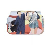 YLEAFUN Kitagawa Marin Estuche cilíndrico de plumas con personaje de anime Nikaidou Neón Impreso Bolsa Pluma Temporada Escolar Estuche Estuche Papelería Caja, tipo 9, 21*7.5*10cm