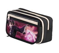 YLEAFUN Lelouch Lamperouge Tasche Stift Anime Charakter CC FederMäPpchen Anime Druck FederMäPpchen Lelouch Lamperouge Schreibwarenbox Lulu Stiftetui, negro tipo 10, 21*8*13cm