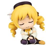 YLEAFUN Mami Tomoe Figura Anime Mami Tomoe Look Up Figura Linda Figura de Hombro para Dormir Modelo PVC Carcasa Adornos de Escritorio, Regalos para fans del anime