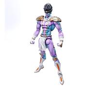 YLEAFUN Star Platinum Anime Figuras Super Móvil Figura Estatua Escritorio Escultura Modelo Coleccionables 17 cm