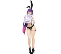 YLEAFUN Yuna Bunny Girl Figura Anime Original Ilustración Estatua PVC Conejo Niña Modelo Dormitorio Escritorio Adornos Regalo para Amigos Fans del Anime