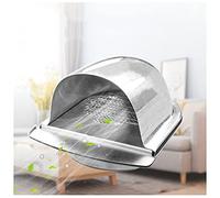 YLFFFZXK Herramienta práctica Tapa de Salida de ventilación, Cubierta de ventilación de Acero Inoxidable 304 Cubierta de ventilación de Pared Exterior Tipo N Puerto de Escape Campana extractora Salid