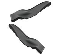 YLHMG 2 uds cubierta embellecedora de extensión del limpiaparabrisas esquina izquierda derecha, for NISSAN, for Altima 2013-2016 66894-3TA0A, 66895-3TA0A Cubierta de bisagra del limpiaparabrisas