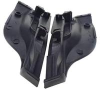 YLHMG Embellecedor de cubierta extensión capó lateral limpiaparabrisas delantero, 2 uds., for Toyota, Prius 2010 2011 2012 2013 2014 2015 Cubierta de bisagra del limpiaparabrisas