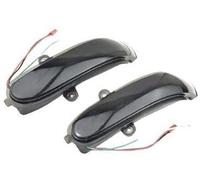 YLHMG Intermitente LED dinámico for Espejo Lateral (Azul y Amarillo) for Mercedes-Benz Clase C W203, W211, S203, CL203 (2001-2007) Reemplazo de la lámpara del Espejo Lateral(Blue Yellow)