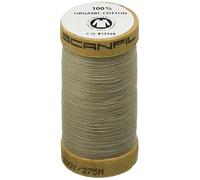 YLI Corporation - Ovillo de 300 M Hilo de algodón orgánico, Trigo