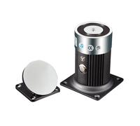 YLI YD-602L Retenedor electromágnetico - Para puerta sencilla - Fuerza de retención 180 Kg - Botón de accionado manual - Aliment