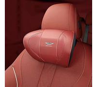 YLINNB Reposacabezas de Coche y Cojín de Apoyo Lumbar para Aston Martin Vantage/DB12/DBX/Vanquish/Valhalla/Valour, ExtraíBle Reposacabezas Asiento Coche para Mejorar Su Comodidad de Conducción