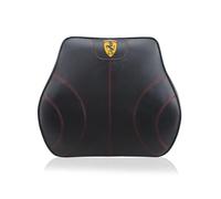 YLINNB Reposacabezas de Coche y Cojín de Apoyo Lumbar para Ferrari 12Cilindri / 296 / SF90 /F80 /Roma/Purosangue/ F244, ExtraíBle Reposacabezas Asiento Coche para Mejorar Su Comodidad de Conducción