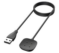YLK Cargador Compatible con Fitbit Versa 4/Sense 2/Versa 3/Sense, Cargador magnético, Cable de Carga USB de Repuesto para Fitbit Sense 2/Versa 4 (96 cm)
