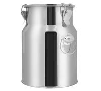 YLKJCE Lechera Acero Inoxidable con Tapa 5 litros Grande Bidones For Transporte/Cubo For Vino Resistente Jarra Barril Aceite(Capacity,68liter)