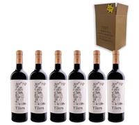 Yllera Vendimia Seleccionada - Ideal para Maridar con Carne y Comida Mediterránea - Pack 6 Botellas 75cl