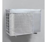 YLLSMGS Cubre Aire Acondicionado Exterior, Funda Aire Acondicionado Interior, Tela Oxford 600D con Malla de Ventilación(85 * 32 * 57cm/33 * 13 * 22in)