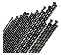 YLME 36 radios de Bicicleta 270mm. radios de Bicicleta de tracción Recta de 14G 220-280 mm, Radios de Acero Inoxidable con cabecillas,270mm