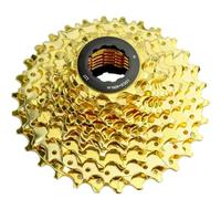 YLME Casete De Montaña, Cassette HG para Bicicleta De Carretera De 12 V, Rueda Libre De Velocidad Variable De Acero 11-30T para Bicicletas De Carretera, Bicicletas Plegables, MTB,Oro