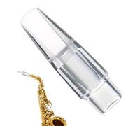 Ylnailky Boquilla de Saxofón Transparente | Accesorio Para Instrumento De Viento Saxofón | Para Profesores Estudiantes Y Aficionados A La Música,Para Músicos Profesionales Principiantes Y Profesores