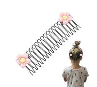 Ylnailky Clips de peine para mujeres para mujeres, peines laterales para mujeres - Corona de flores para el cabello roto | Accesorio de peluquería de peluquería para niñas Día de la madre Día de la