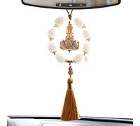 Ylnailky Colgante Buda Para Espejo Retrovisor - Amuleto de la Suerte Seguridad Espejo Retrovisor,Decoración Interior Colgante para SUV Camioneta Furgoneta Casa