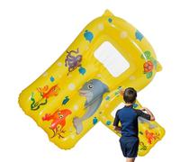 Ylnailky Flotador Piscina Infantil | Flotador Inflable para Agua,Inflable Divertido Plegable Antideslizante para Exterior Jardín Playa Lago Río Verano