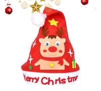Ylnailky Kit Para Hacer Gorros Navideños Manualidades | Kit Creativo Sombrero De Navidad Arte Manual | Set De Manualidades De Santa Para Niños Y Niñas Fiestas Hogar Jardín De Infantes Guardería