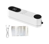 Ylnailky Máquina Selladora Al Vacío Portátil - Dispositivo De Sellado De Bolsas De Alimentos Inalámbrico Portátil | Máquina Selladora al Vacío,para Hogar Hotel Restaurante Apartamento